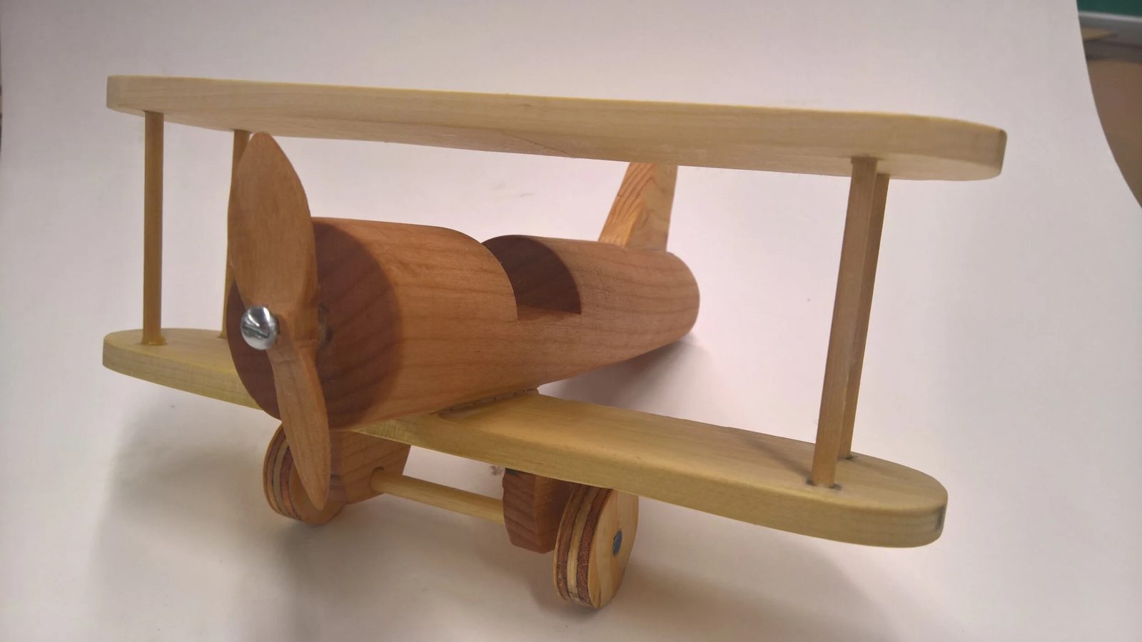 An early wooden toy from the workshop