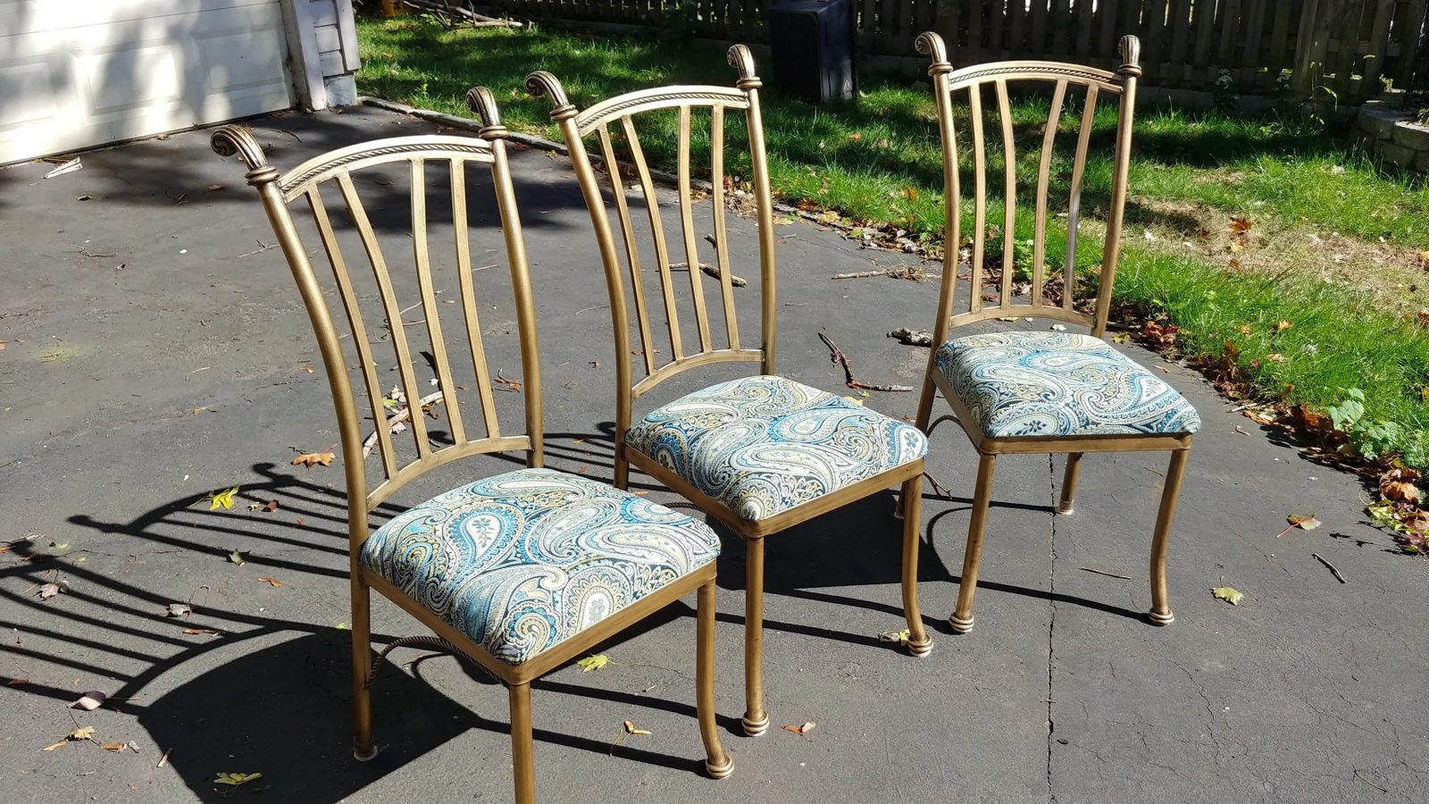 Restored furniture piece