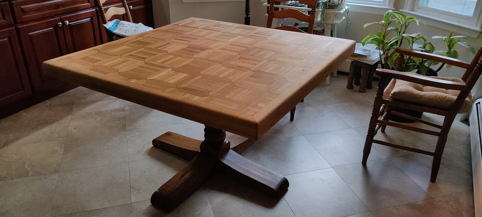 Restored furniture piece